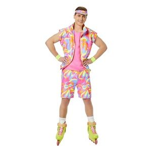 L Roller Blade Ken Barbie Movie Costume